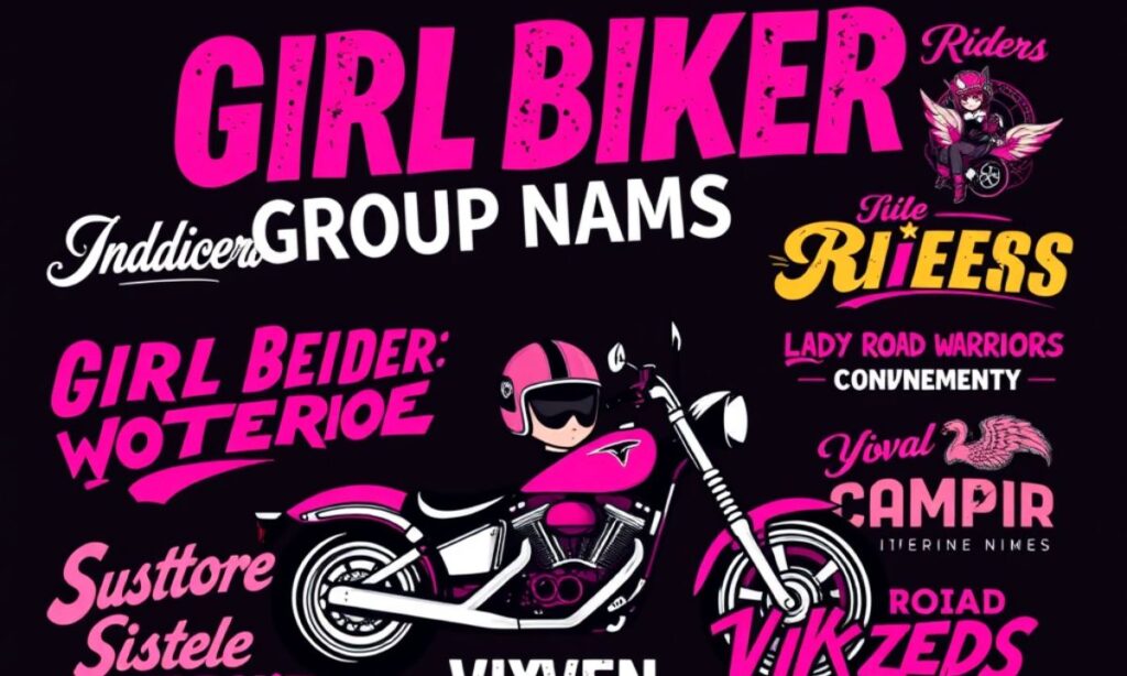 Girl Biker Group Names