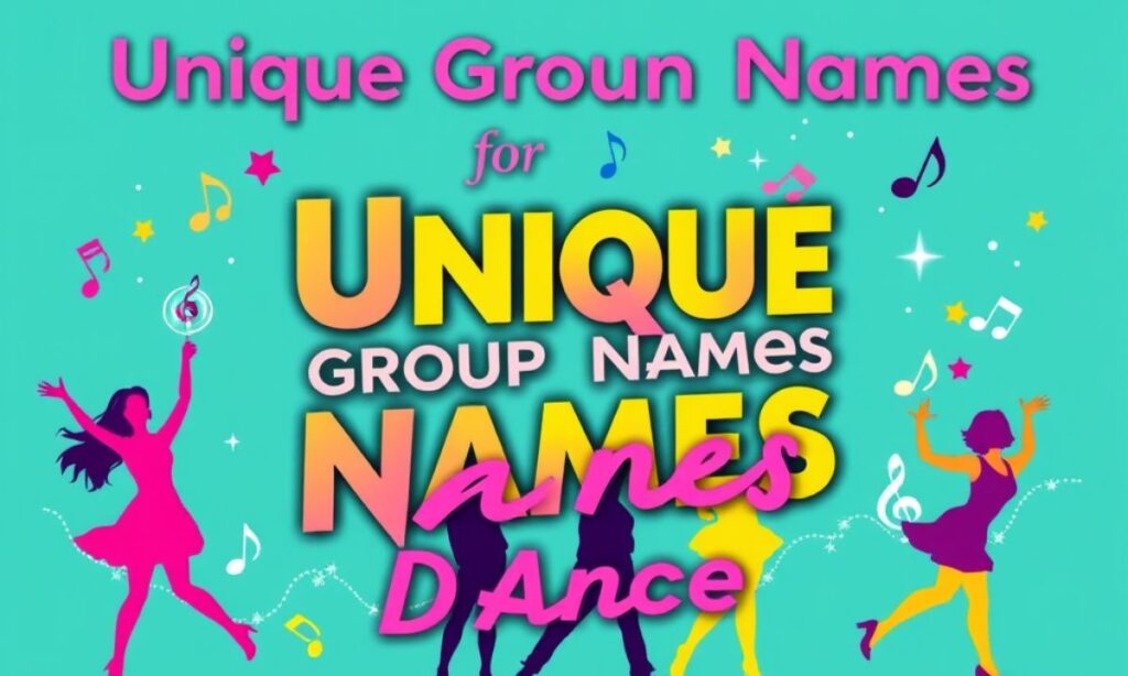 Unique Group Names for Dance