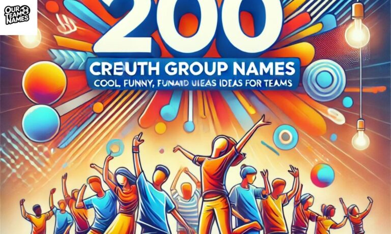 200+ Creative Youth Group Names Cool, Funny, And Unique Ideas For Teams