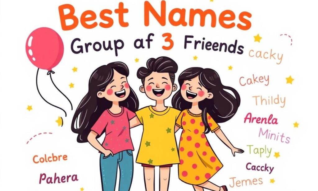 Best Name For Group Of 3 Friends