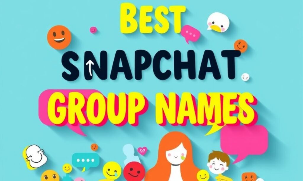 Best Snapchat Group Names Ideas