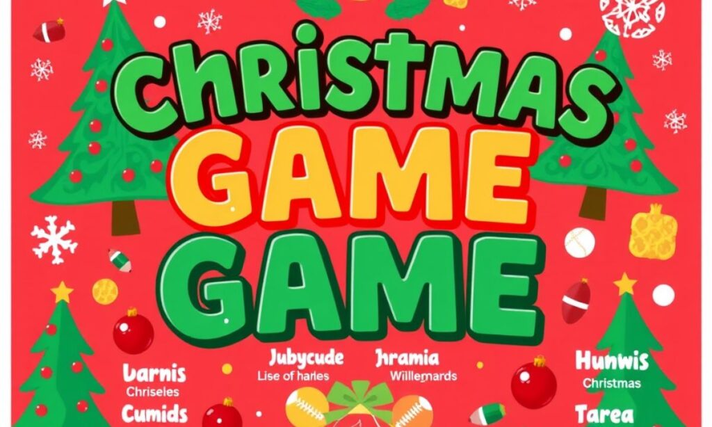 Christmas Game Team Names