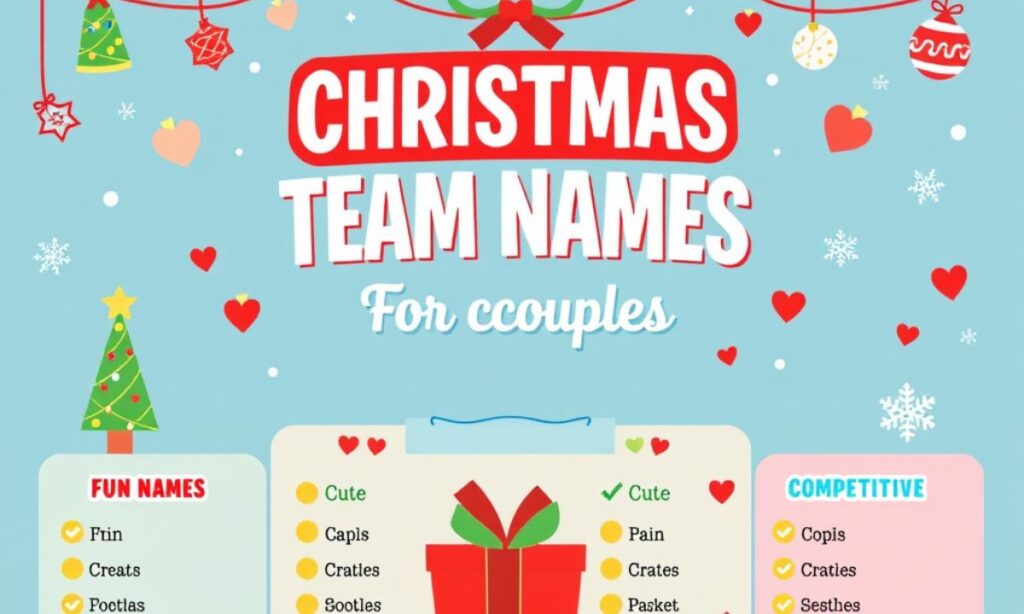 Christmas Team Names for Couples