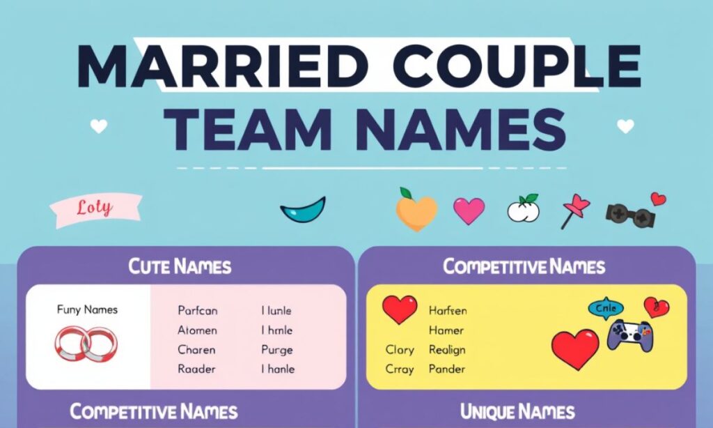 Married Couple Team Names