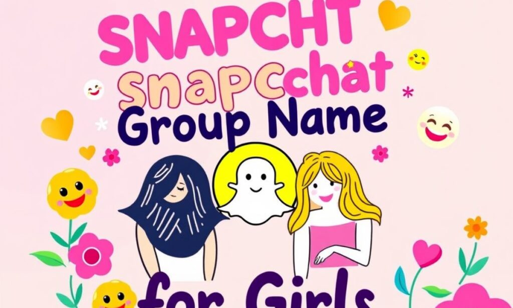 Snapchat Group Names For Girls