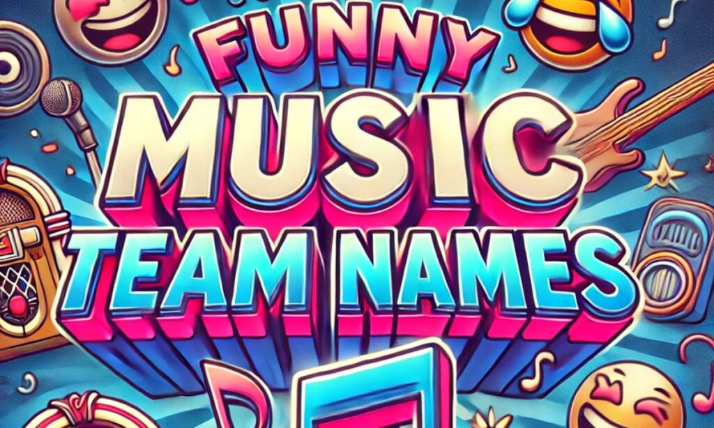 Funny Music Team Names