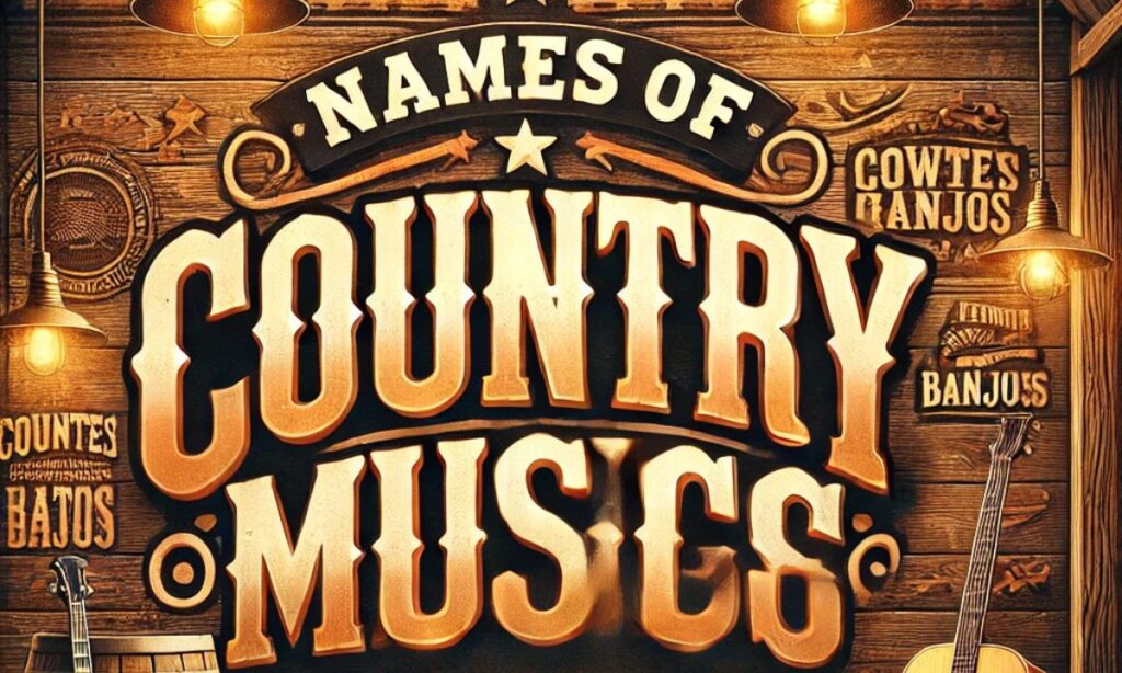 Names Of Country Music Groups
